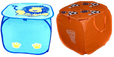 61% OFF on FabLooms 8 L Multicolor Laundry Basket 61% OFF on FabLooms 8 L Multicolor Laundry Basket