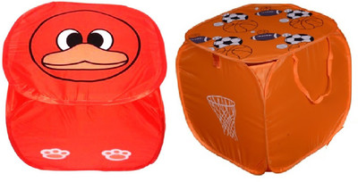 55% OFF on FabLooms 8 L Multicolor Laundry Basket 55% OFF on FabLooms 8 L Multicolor Laundry Basket