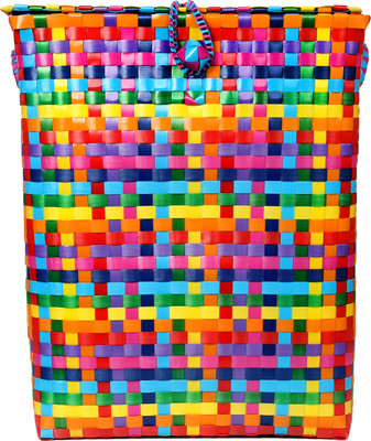 21% OFF on Shraddha Collections 20 L Multicolor Laundry Basket 21% OFF on Shraddha Collections 20 L Multicolor Laundry Basket