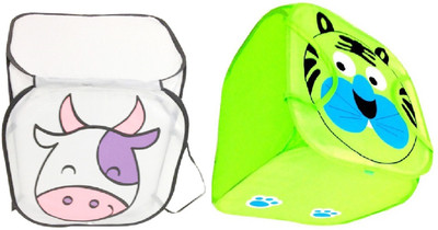 61% OFF on FabLooms 8 L Multicolor Laundry Basket 61% OFF on FabLooms 8 L Multicolor Laundry Basket