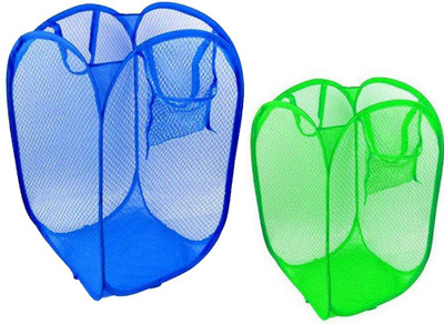 58% OFF on HMO India 3 L Multicolor Laundry Basket