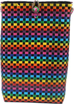 Shraddha Collections More Than 20 L Multicolor Laundry Basket Shraddha Collections More Than 20 L Multicolor Laundry Basket