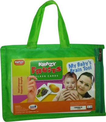 Mind Wealth Krazy Fruits - Gujarati Flashcards