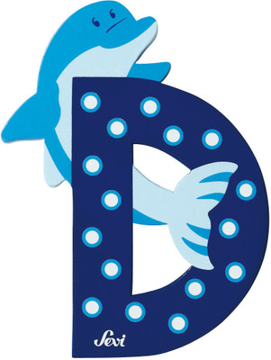 Sevi Letter D Dolphin Sevi Letter D Dolphin