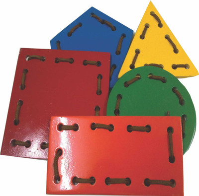 10% OFF on Learners Play Lacing Shapes with Wooden Box 10% OFF on Learners Play Lacing Shapes with Wooden Box