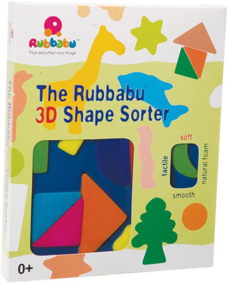 20% OFF on Rubbabu 3D Shape Sorter Geometrical Shapes 20% OFF on Rubbabu 3D Shape Sorter Geometrical Shapes