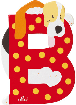 Sevi Letter B Basset-hound