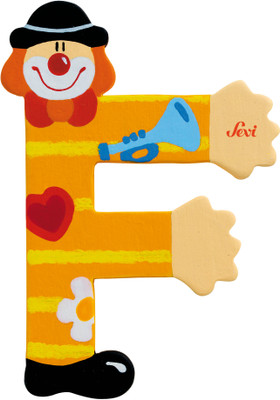 Sevi Letter F Clown Sevi Letter F Clown
