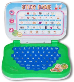 Phonenix Play And Study Kids Mini Laptop - Multicolor
