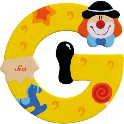 Sevi Letter G Clown Sevi Letter G Clown