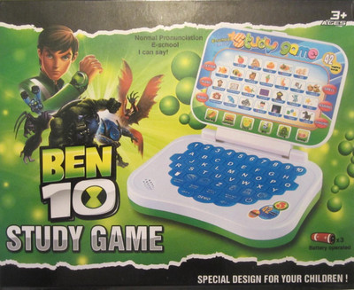 NDS Ben 10 Learning Children Laptop Study Game (Green)