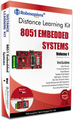 1% OFF on Robomart 8051 Embedded Systems complete Learning Kit 1% OFF on Robomart 8051 Embedded Systems complete Learning Kit