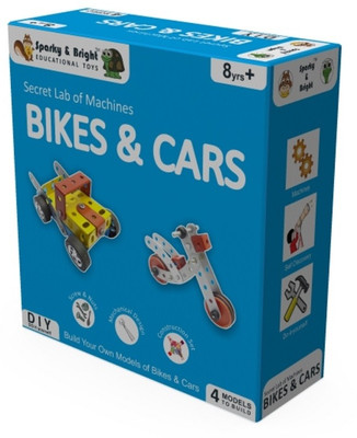 30% OFF on Sparky & Bright Secret Lab Of Machines - Bikes & Cars - 4 in 1 30% OFF on Sparky & Bright Secret Lab Of Machines - Bikes & Cars - 4 in 1