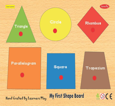 13% OFF on Learners Play Shape Board Small Size 13% OFF on Learners Play Shape Board Small Size