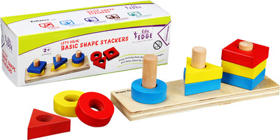 11% OFF on Eduedge Let'S Solve - Basic Shape Stackers