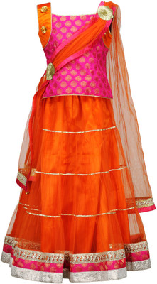 50% OFF on Peaches Self Design Baby Girl's Lehenga Choli 50% OFF on Peaches Self Design Baby Girl's Lehenga Choli