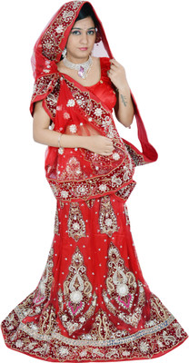 70% OFF on Aggarwal Traders Self Design Women's Lehenga Choli