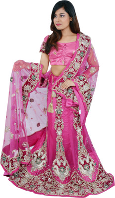 70% OFF on Aggarwal Traders Self Design Women's Lehenga Choli