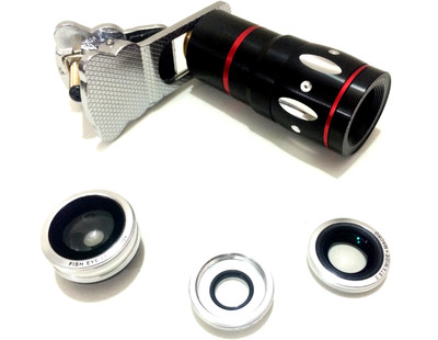 28% OFF on Seasonz International Universal 4 in 1 Mobile Lens Kit Lens Silver, 1-3m 28% OFF on Seasonz International Universal 4 in 1 Mobile Lens Kit Lens Silver, 1-3m