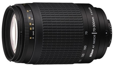 Nikon AF Zoom-Nikkor 70-300mm f/4-5.6G (4.3x) Lens: Lens Buy Nikon AF Zoom-Nikkor 70-300mm f/4-5.6G (4.3x) Lens: Lens