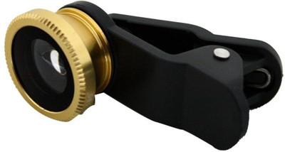 65% OFF on Try Universal Lens Clip Fish Eye + Macro + Wide Angle Lens Gold, 10 - 15 Macro