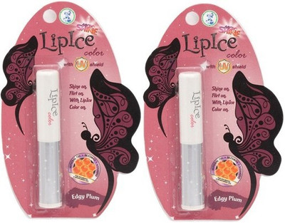 8% OFF on Lipice Micro Shine With UV Shield Edge Plum