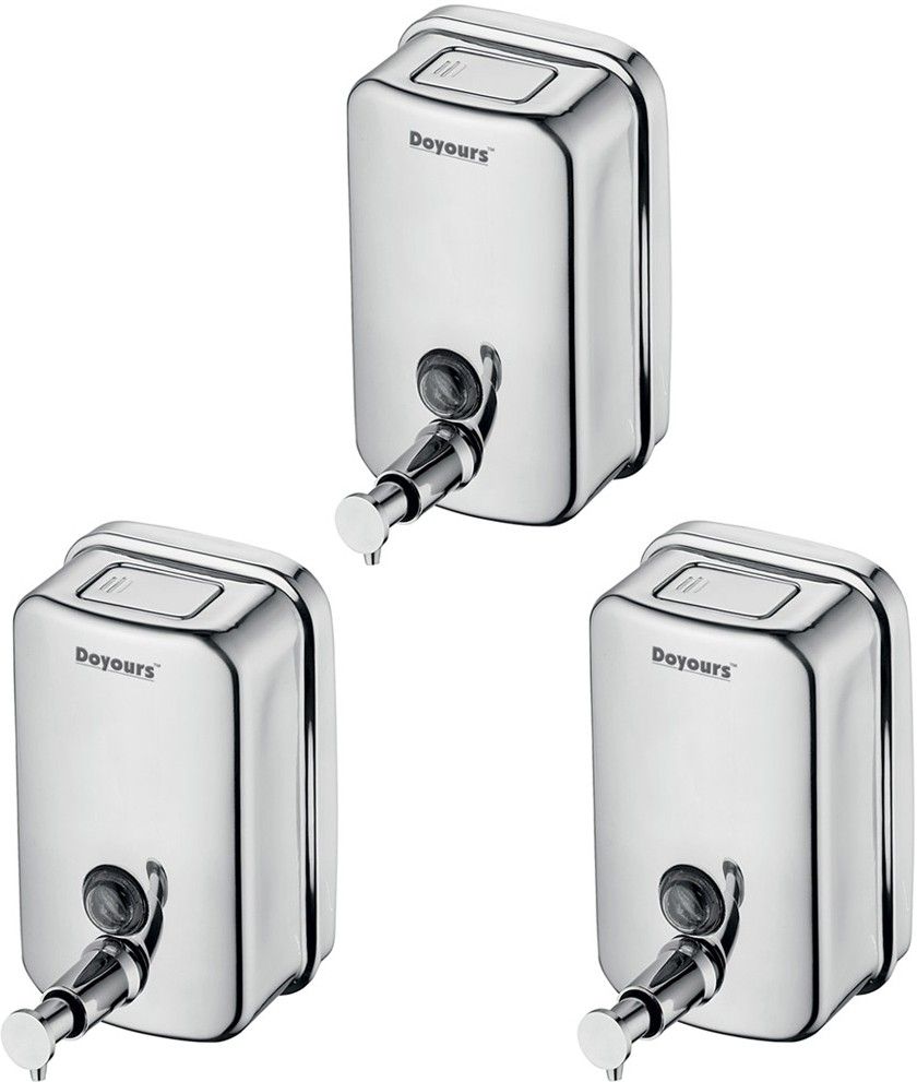 57% OFF on Doyours 1 ml Soap Dispenser Steel Pack of 3 57% OFF on Doyours 1 ml Soap Dispenser Steel Pack of 3