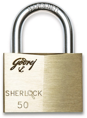 Godrej Sherlock 50 mm (Carton)- Set Of 2 Padlock Godrej Sherlock 50 mm (Carton)- Set Of 2 Padlock