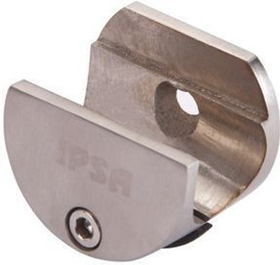 30% OFF on IPSA Glass Door Locks Clamp Fixing For Track Connection With Wall -Ip068a Strap Lock Silver
