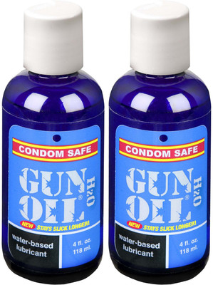 Gun Oil H2O Condom Safe (Pack of 2) Lubricant Gun Oil H2O Condom Safe (Pack of 2) Lubricant