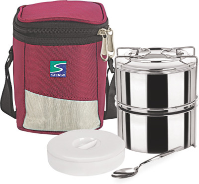 5% OFF on Stenso Race2 3 Containers Lunch Box 500 ml 5% OFF on Stenso Race2 3 Containers Lunch Box 500 ml