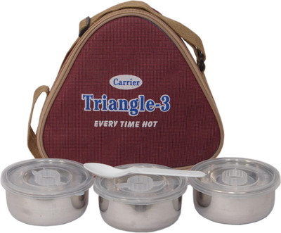 25% OFF on Carrier Triangles-3 Maroon 3 Containers Lunch Box 25% OFF on Carrier Triangles-3 Maroon 3 Containers Lunch Box