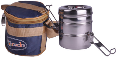 27% OFF on Avocado RejoiceTiffin Carrier 3 Containers Lunch Box 27% OFF on Avocado RejoiceTiffin Carrier 3 Containers Lunch Box