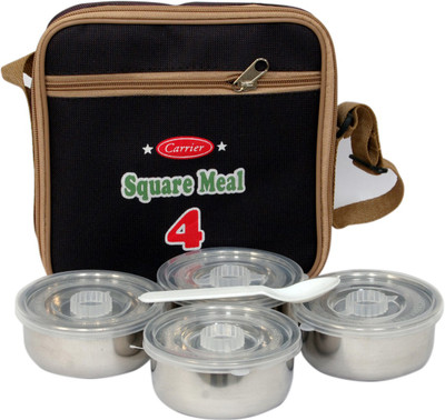 30% OFF on Carrier Square Meal-4 Brown 4 Containers Lunch Box 30% OFF on Carrier Square Meal-4 Brown 4 Containers Lunch Box