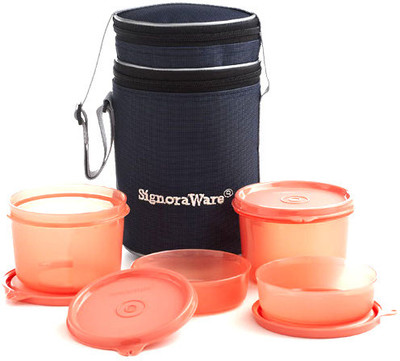 5% OFF on Signoraware 509 4 Containers Lunch Box 5% OFF on Signoraware 509 4 Containers Lunch Box
