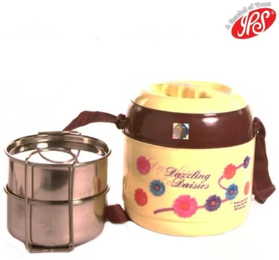 IPS Housewares St Two-Crm 2 Containers Lunch Box IPS Housewares St Two-Crm 2 Containers Lunch Box