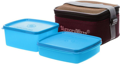 5% OFF on Signoraware Quick Carry (with bag)-511 2 Containers Lunch Box 5% OFF on Signoraware Quick Carry (with bag)-511 2 Containers Lunch Box