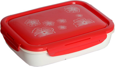 5% OFF on Chrome Lunch Box with Spoon4 Compartments 9564P 4 Containers Lunch Box 650 ml 5% OFF on Chrome Lunch Box with Spoon4 Compartments 9564P 4 Containers Lunch Box 650 ml
