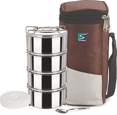 16% OFF on Stenso Race4 5 Containers Lunch Box 900 ml 16% OFF on Stenso Race4 5 Containers Lunch Box 900 ml
