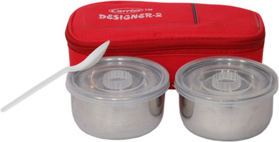 20% OFF on Carrier Designer-2 Red 2 Containers Lunch Box 20% OFF on Carrier Designer-2 Red 2 Containers Lunch Box