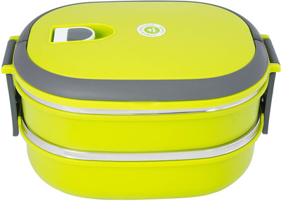 22% OFF on Homio Double Layer Oval 2 Containers Lunch Box 22% OFF on Homio Double Layer Oval 2 Containers Lunch Box