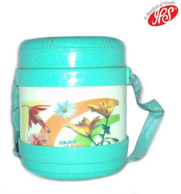 IPS Housewares Sl Three-Cyn 3 Containers Lunch Box IPS Housewares Sl Three-Cyn 3 Containers Lunch Box