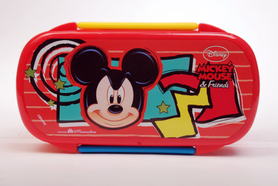Disney Mickey Mouse Lunch Box 3 Containers Lunch Box 450 ml Disney Mickey Mouse Lunch Box 3 Containers Lunch Box 450 ml