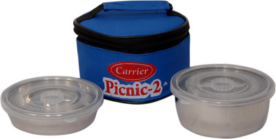 Carrier Picnic-2 Blue 2 Containers Lunch Box Carrier Picnic-2 Blue 2 Containers Lunch Box