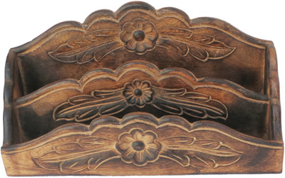 33% OFF on Pindia Wooden Home Office Table Decor Holder Rack Table Top Magazine Holder 33% OFF on Pindia Wooden Home Office Table Decor Holder Rack Table Top Magazine Holder