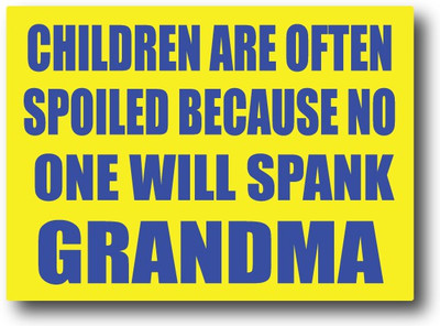 20% OFF on Nourish Children Are Often Spoilt Fridge Magnet