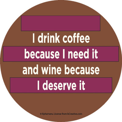 16% OFF on bCreative I Drink Coffee Fridge Magnet