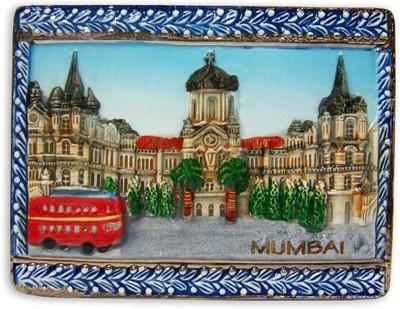 The Bombay Store Victoria Terminus Fridge Magnet The Bombay Store Victoria Terminus Fridge Magnet