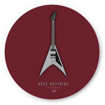 33% OFF on PosterGuy Dave Mustaine Guitar Megadeath Fridge Magnet