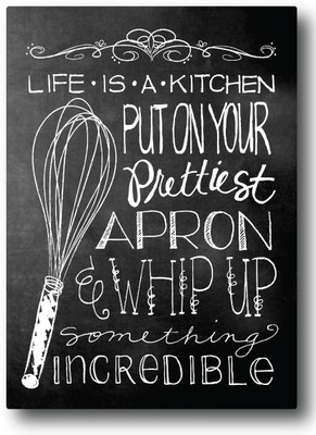 20% OFF on Nourish Life is a Kitchen Fridge Magnet